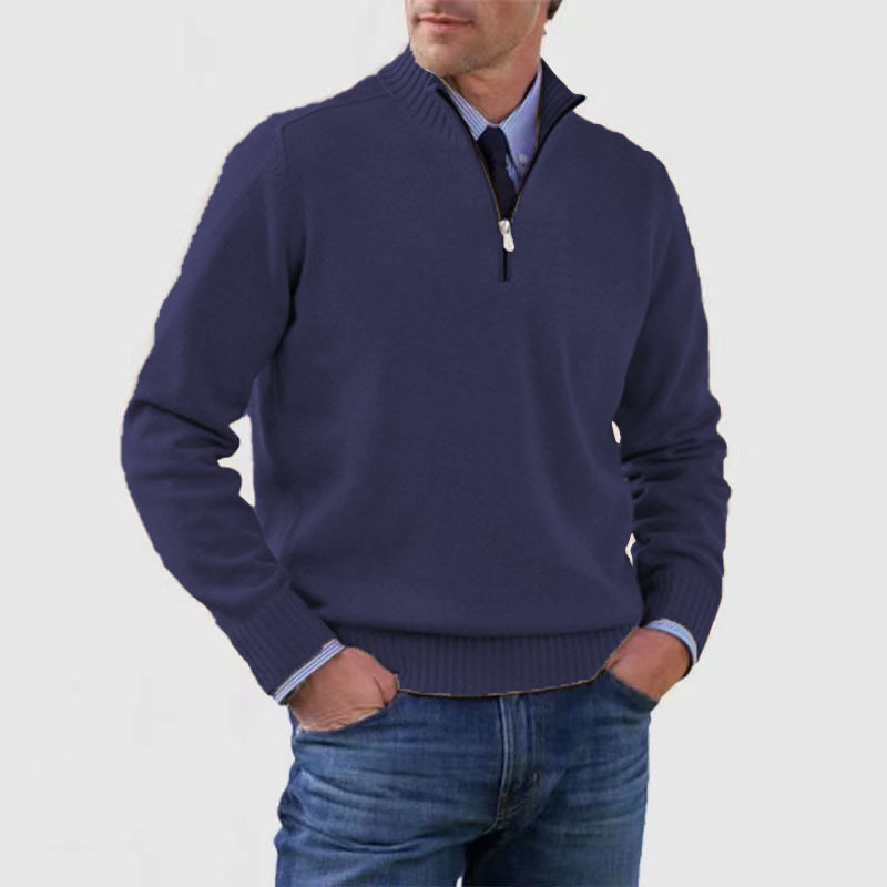 Men’s Half Zip Jumper | Knitted