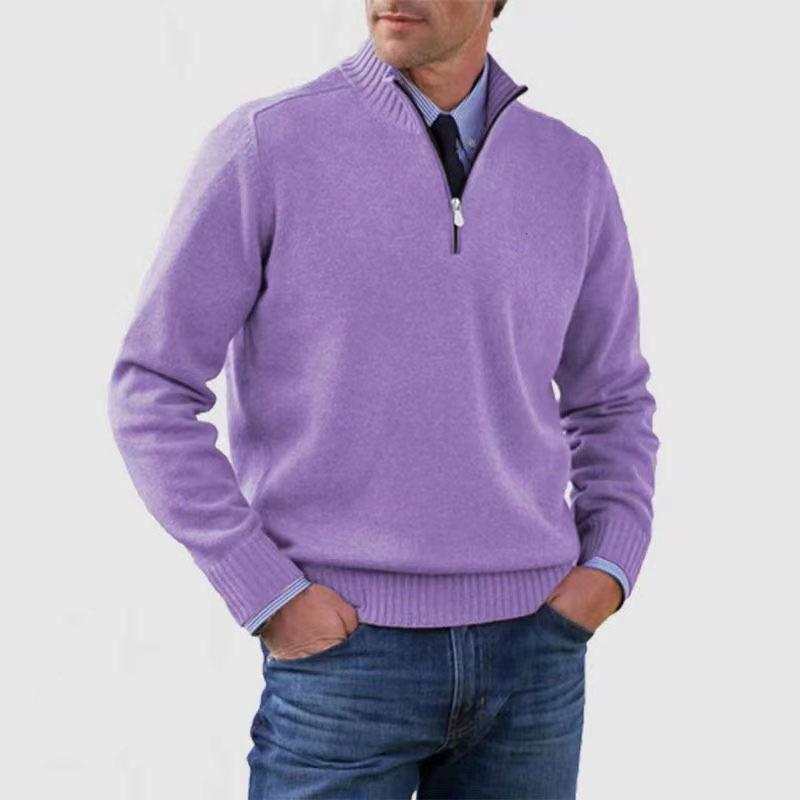 Men’s Half Zip Jumper | Knitted