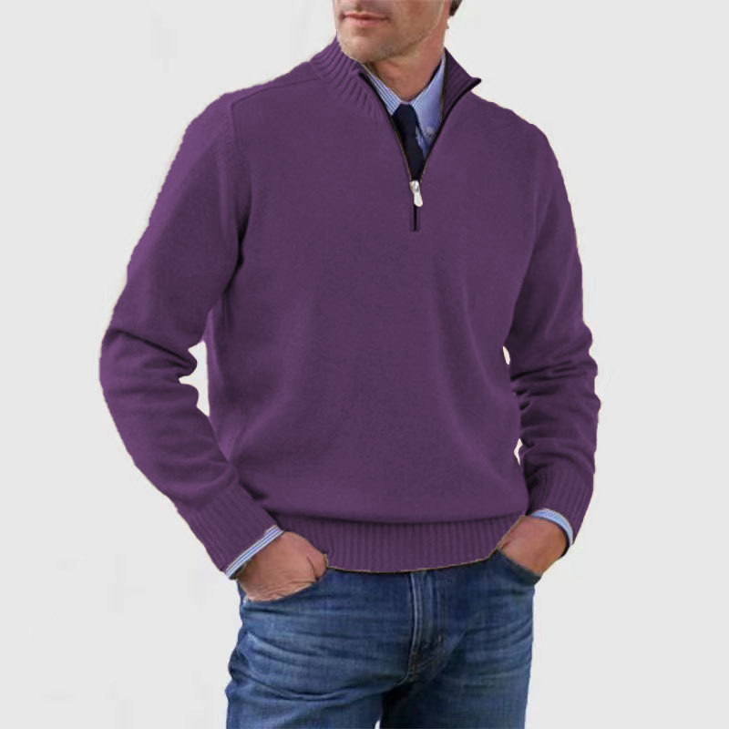 Men’s Half Zip Jumper | Knitted