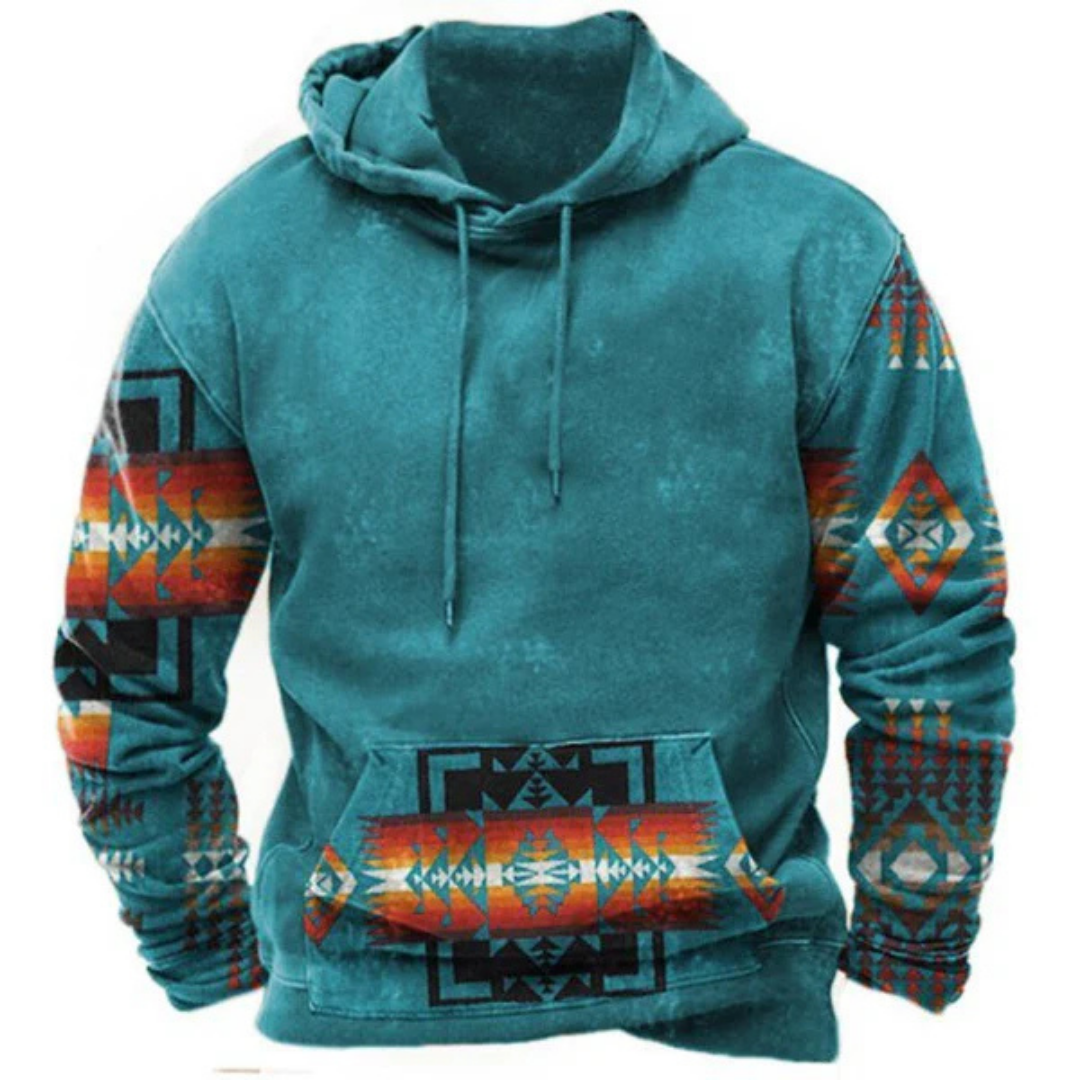 Men’s Tribal Hoodie | Longline