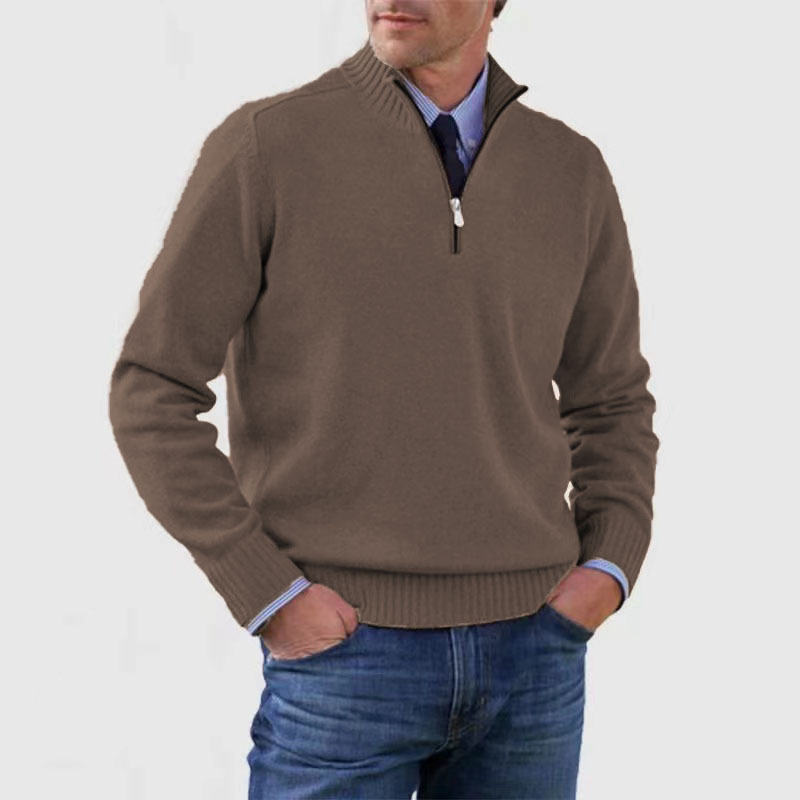 Men’s Half Zip Jumper | Knitted
