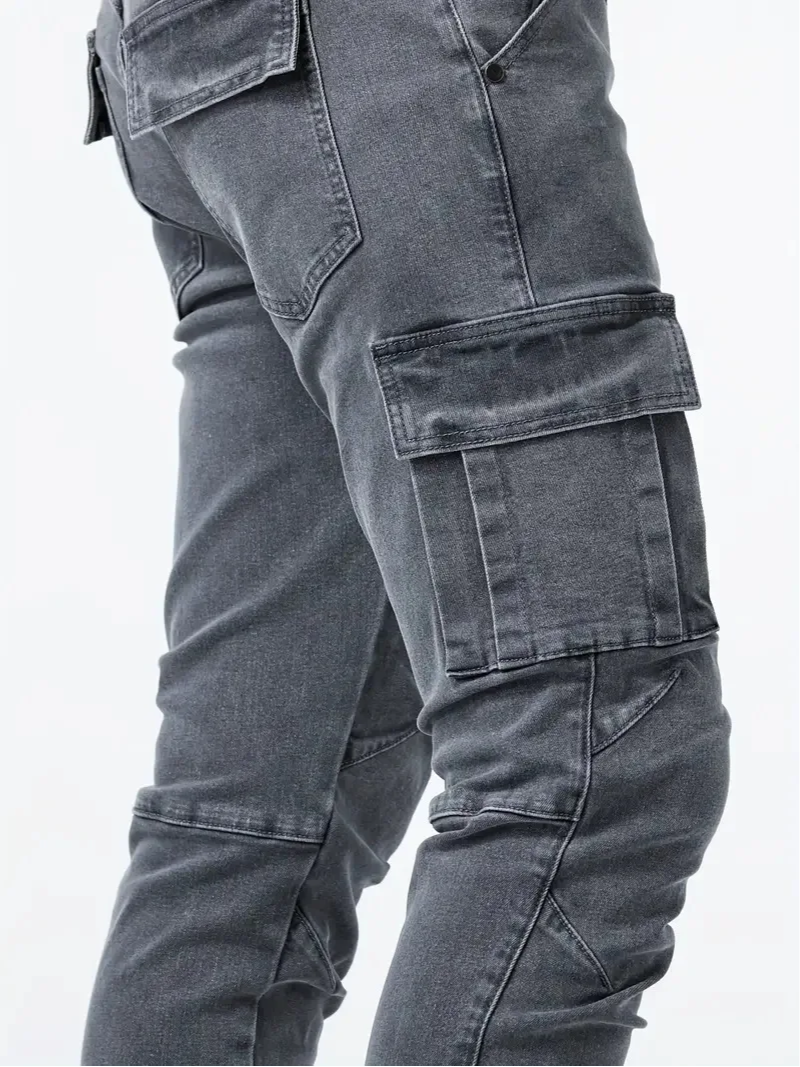 Men’s Slim Fit Cargo Trousers | Work