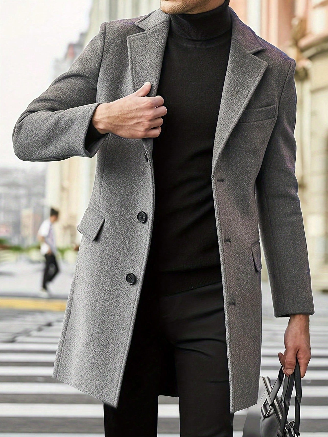 Men’s Trench Overcoat | Winter