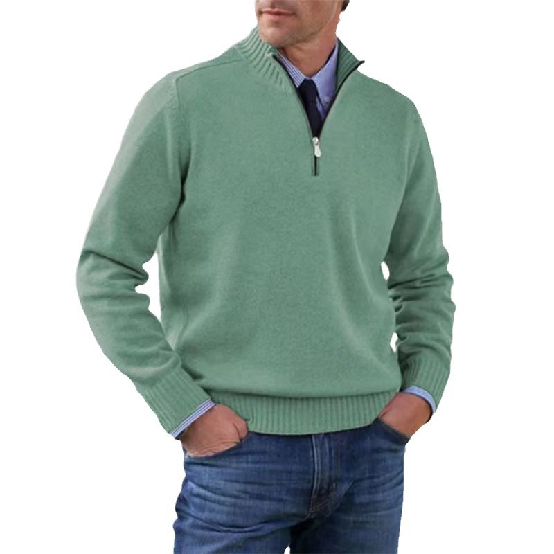 Men’s Half Zip Jumper | Knitted
