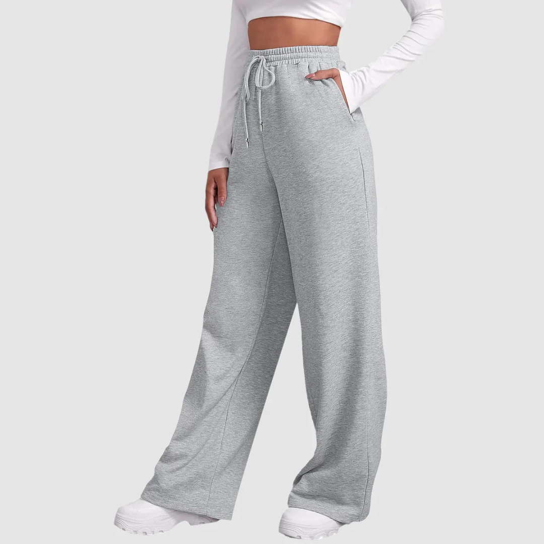 Women’s High-Waisted Jogger Trousers | Wide Leg