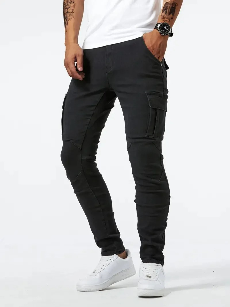 Men’s Slim Fit Cargo Trousers | Work