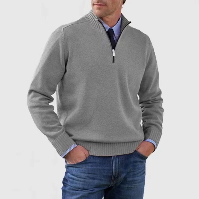 Men’s Half Zip Jumper | Knitted