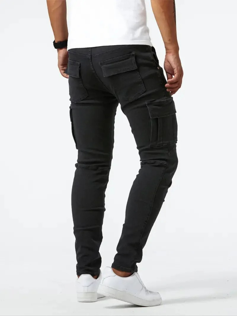 Men’s Slim Fit Cargo Trousers | Work