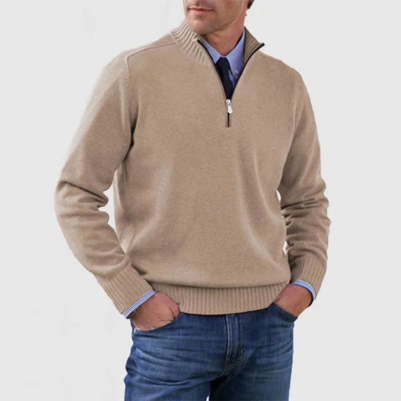 Men’s Half Zip Jumper | Knitted