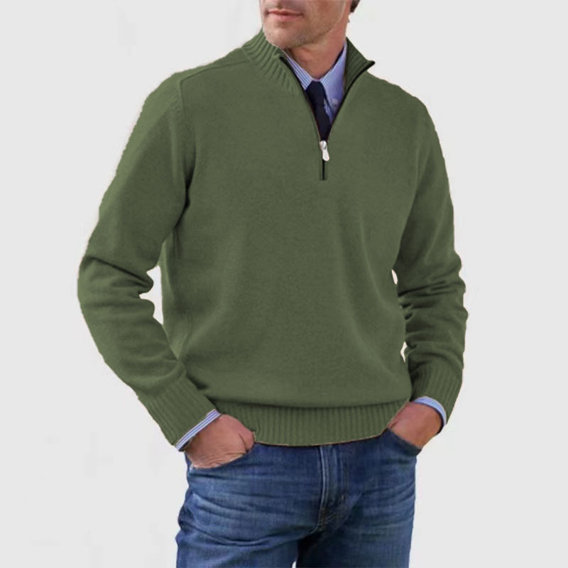 Men’s Half Zip Jumper | Knitted