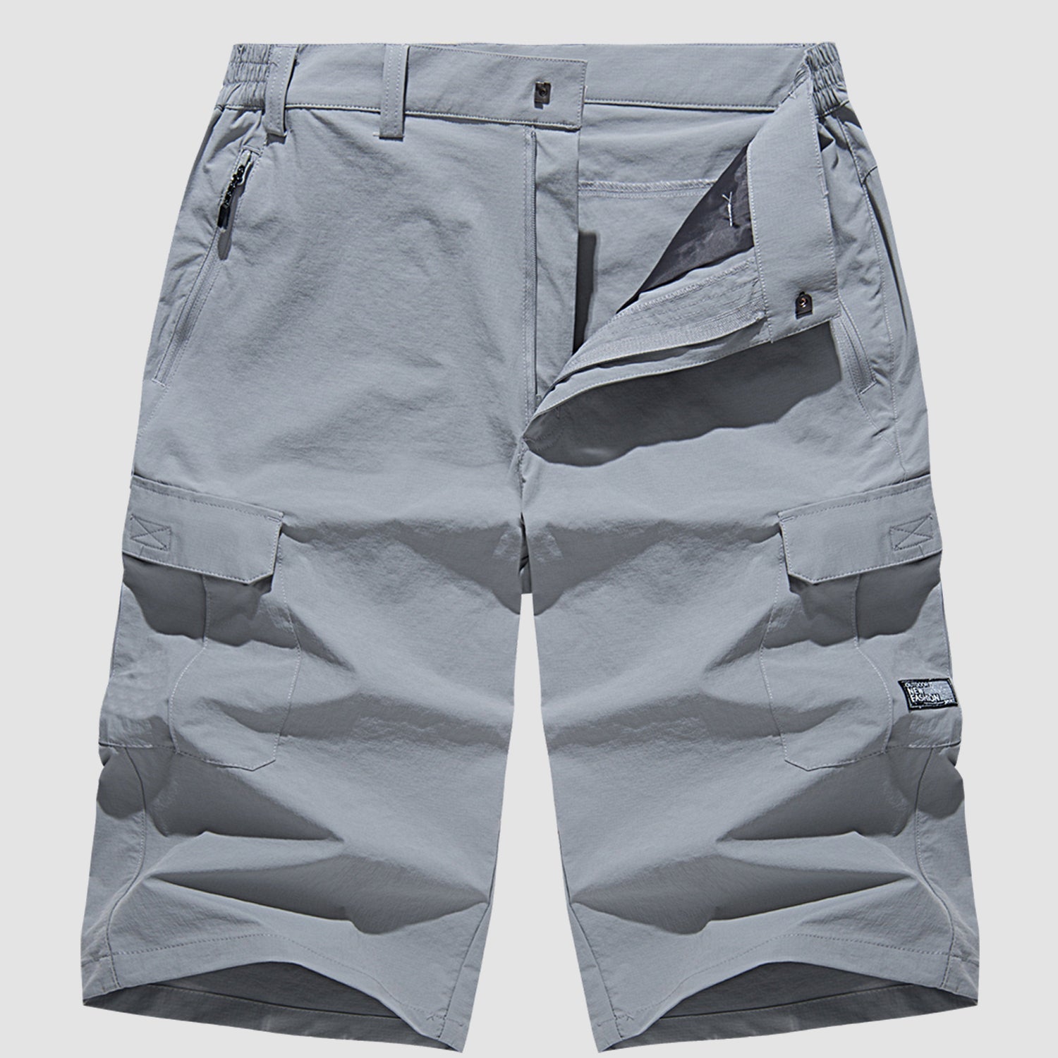 Men’s Cargo Knee-Length Shorts | Baggy