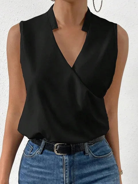 Women’s Summer V-Neck Top | Tank