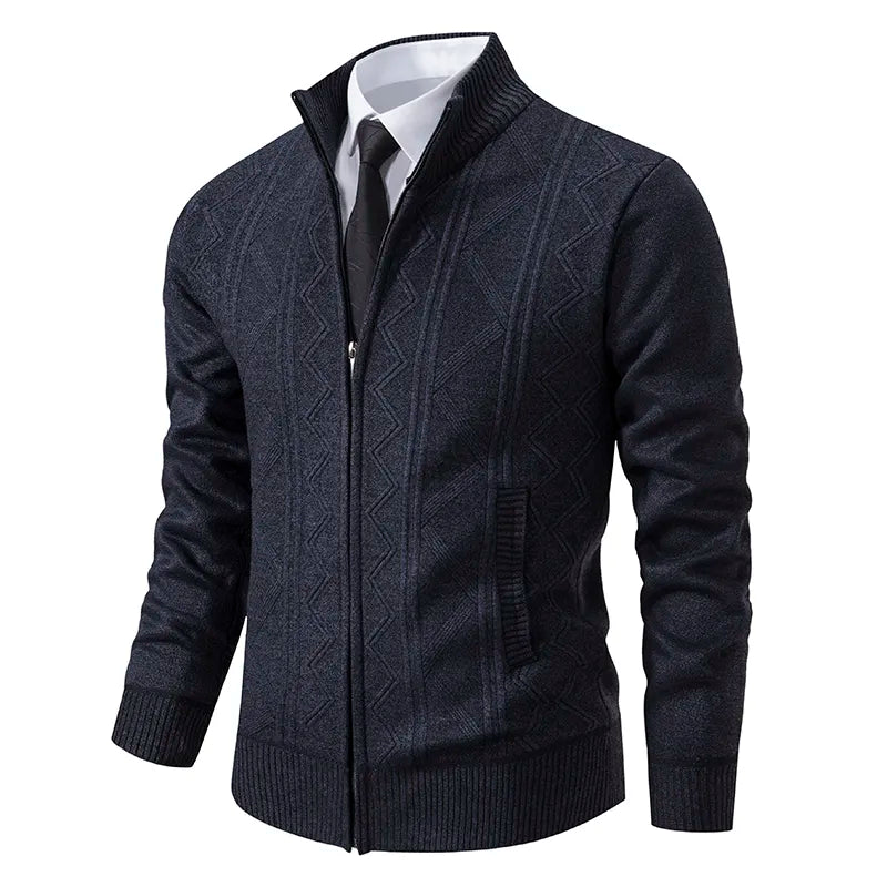 Men’s Quilted Knit Jacket | Winter