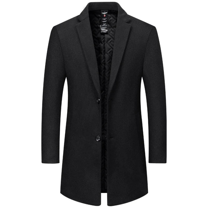 Men’s Winter Trench Coat | Long