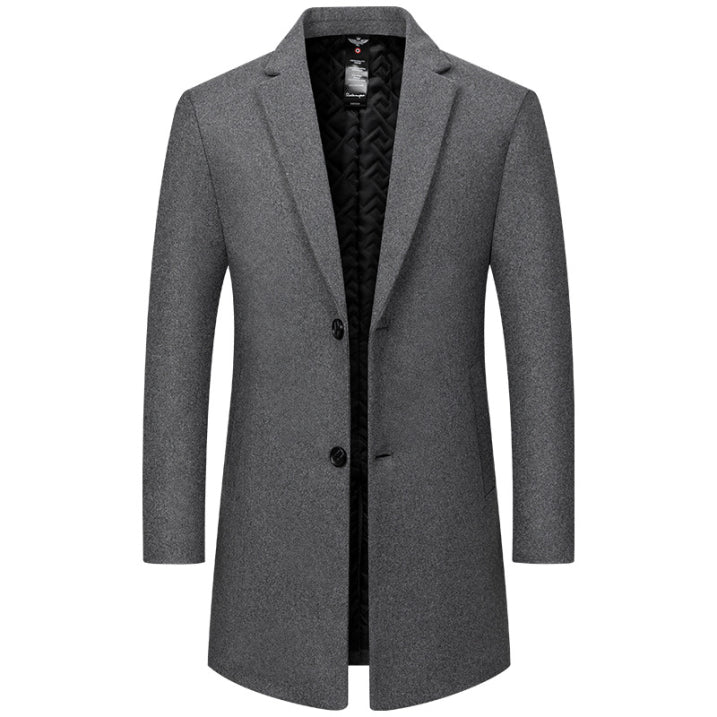 Men’s Winter Trench Coat | Long