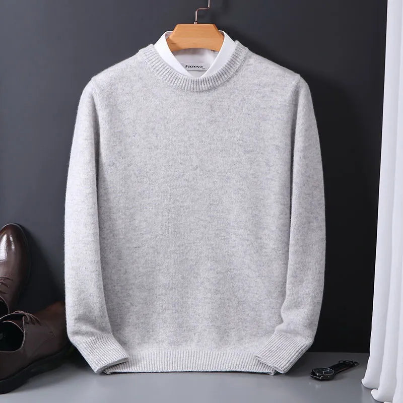 Men’s Crew Neck Jumper | Knitted