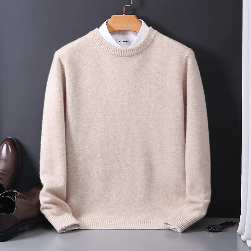 Men’s Crew Neck Jumper | Knitted