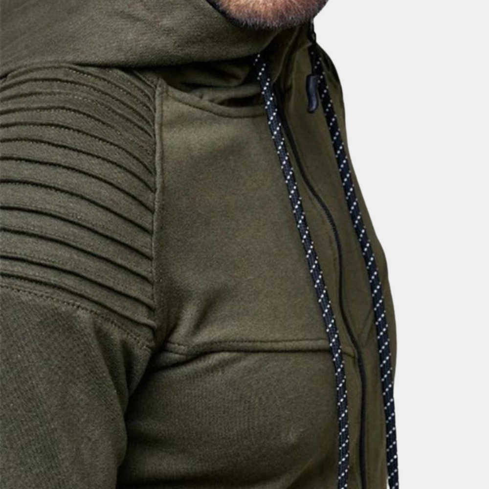 Men’s Ribbed Tracksuit | Hooded