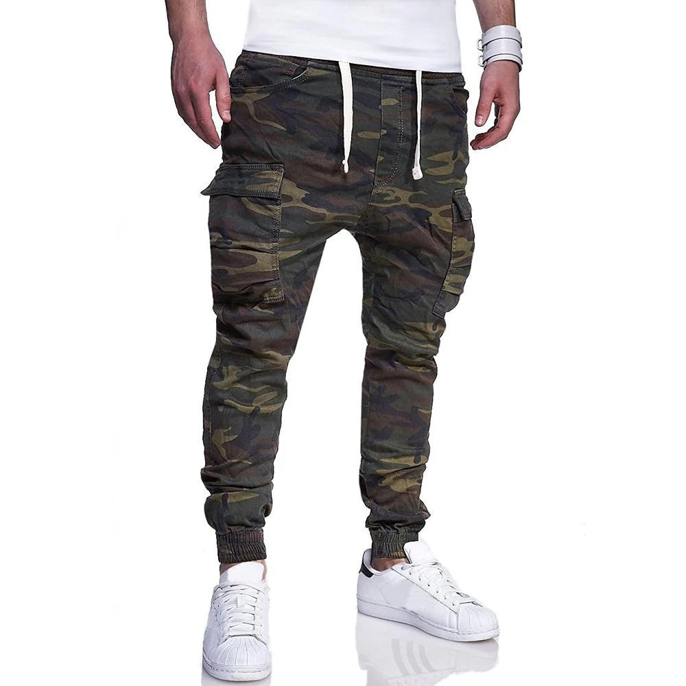 Brody - Men's Camo Print Cargo Pants