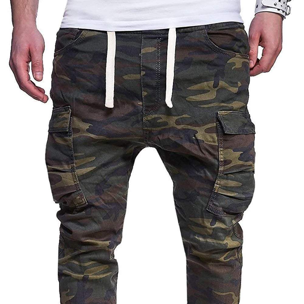 Brody - Men's Camo Print Cargo Pants