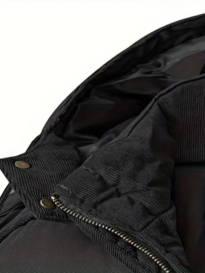 Bradley - Men's Warm Waterproof Winter Jacket with Fleece Lining