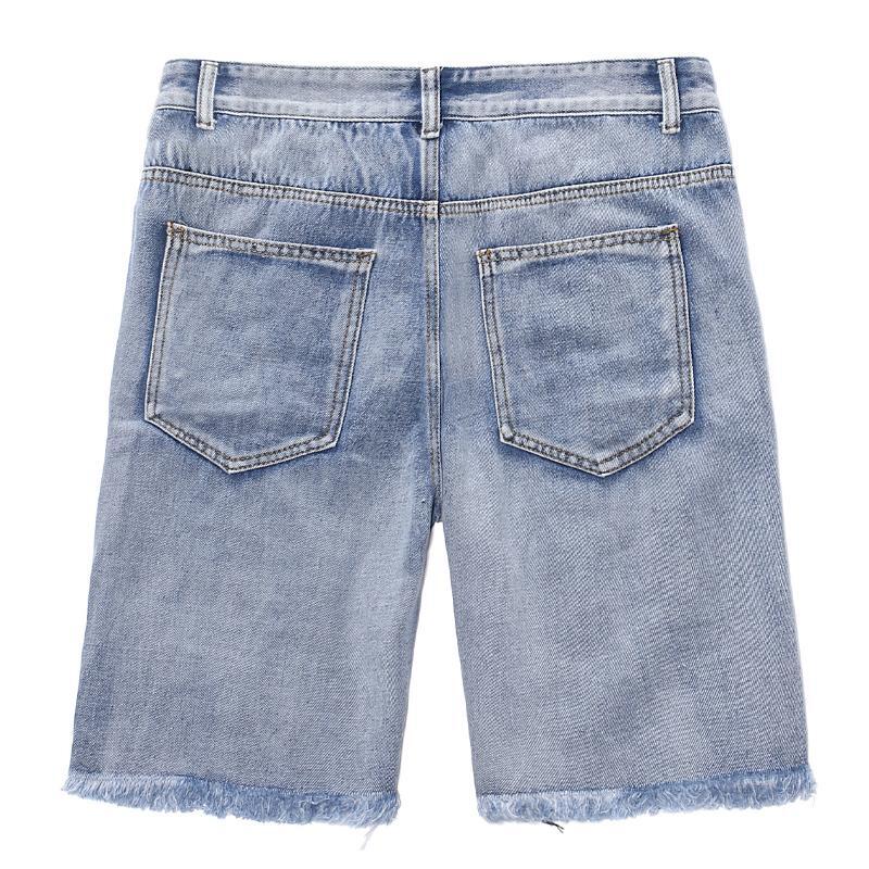 Men’s Baggy Shorts | Cropped Ripped