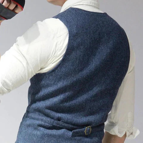 Men’s Longline Knit Waistcoat | Casual