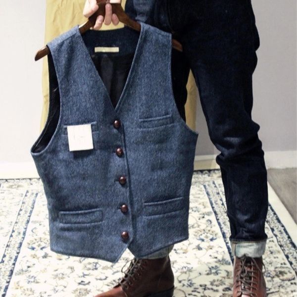 Men’s Longline Knit Waistcoat | Casual