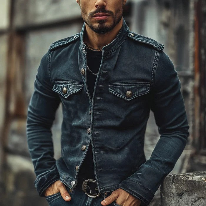 Men’s Slim Fit Jacket | Long Sleeve