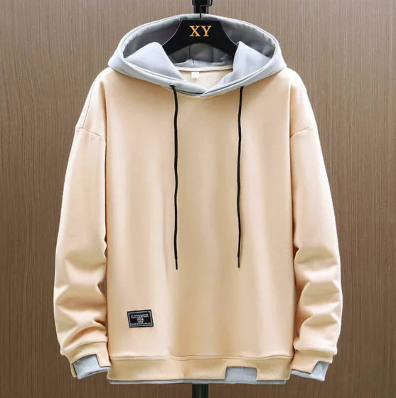 Men’s Longline Pullover Hoodie | Casual