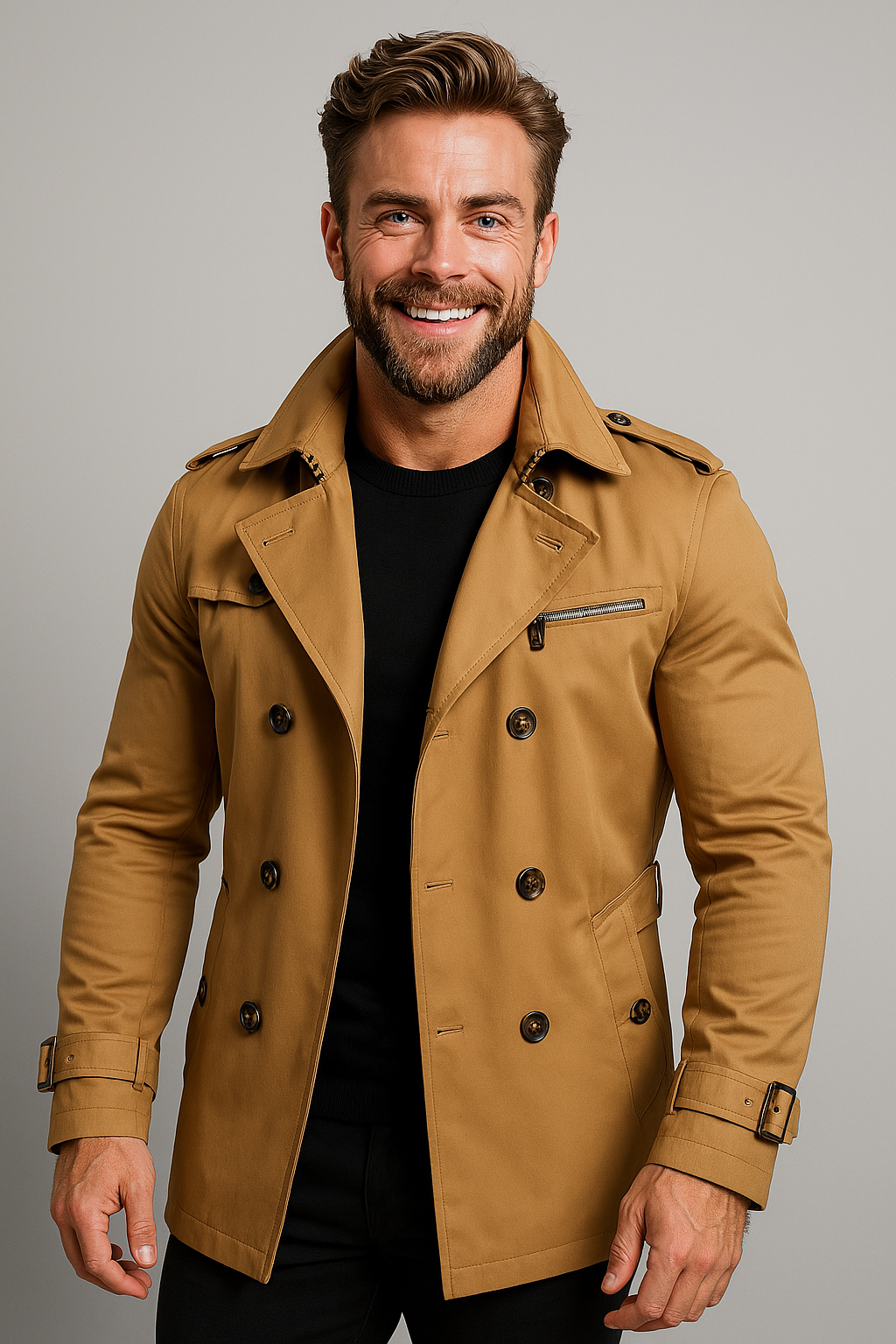Men’s Classic Trench Coat | Long