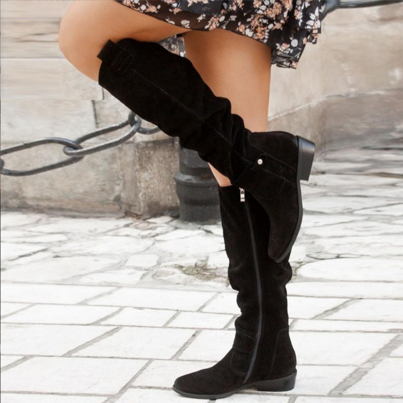 Women’s Over-the-Knee Side-Zip Boots | Thigh high