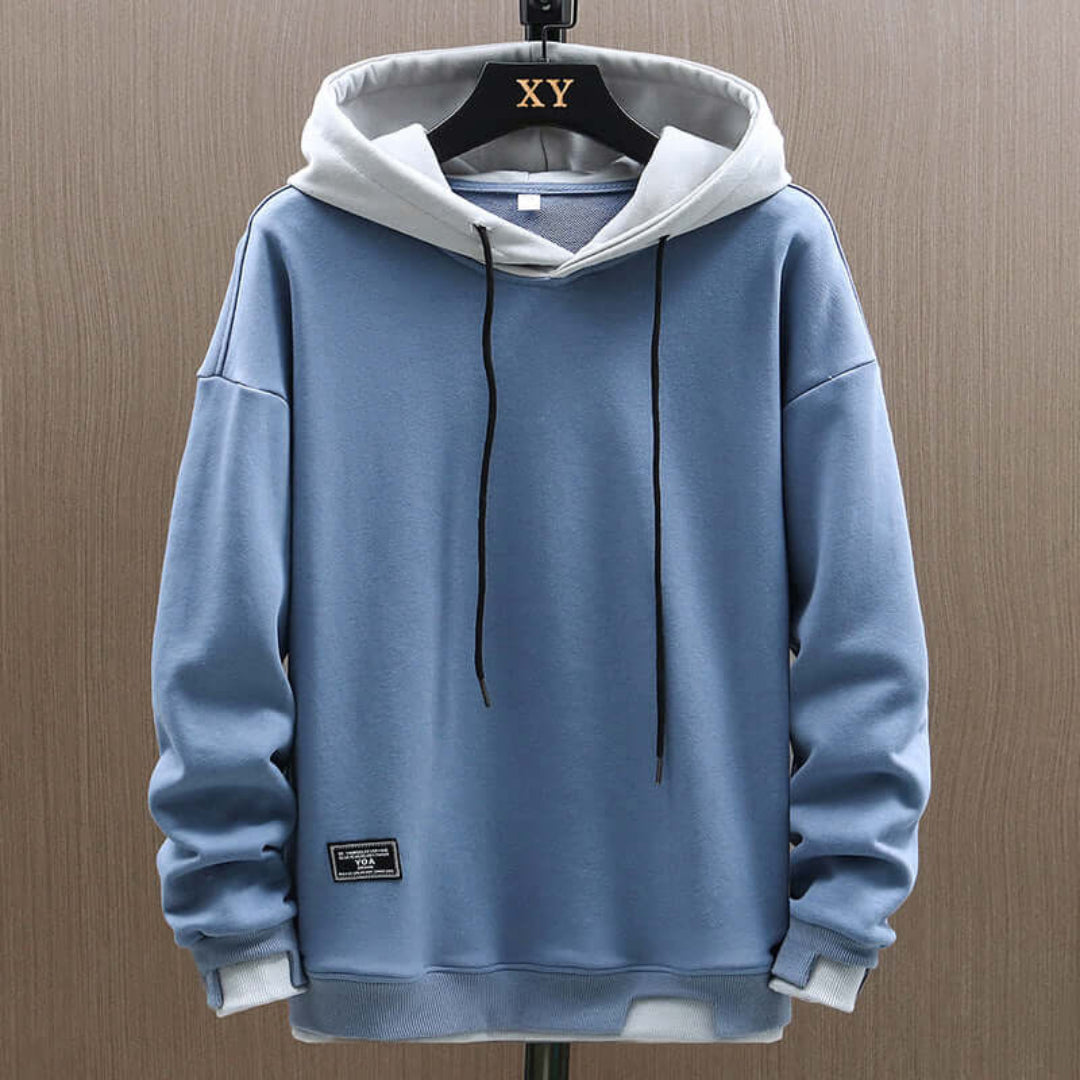 Men’s Longline Pullover Hoodie | Casual