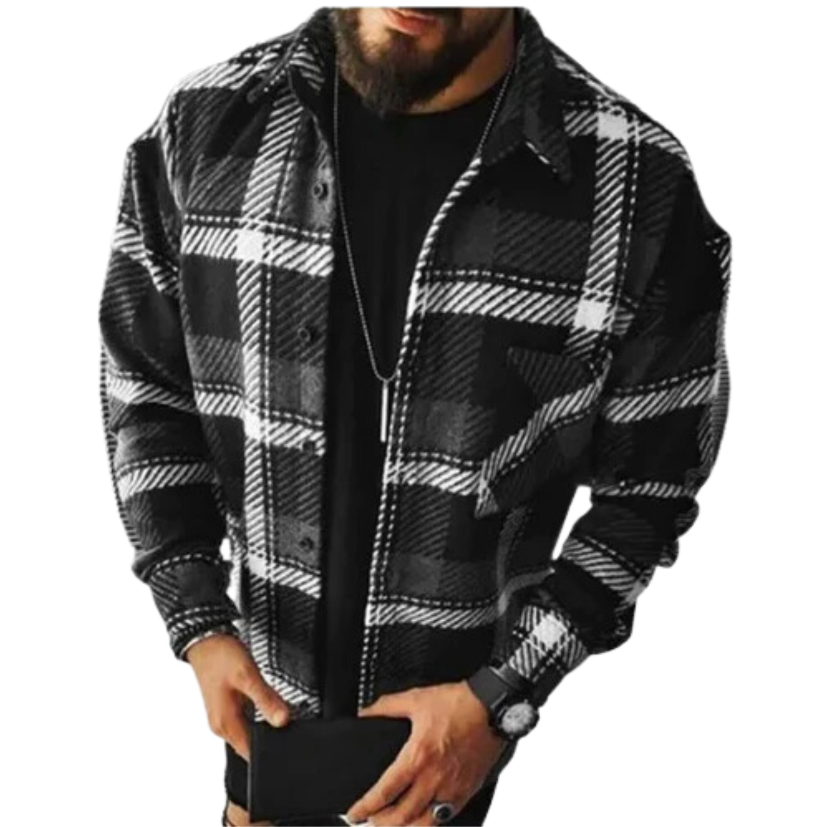 Men’s Checked Casual Shirt | Lightweight