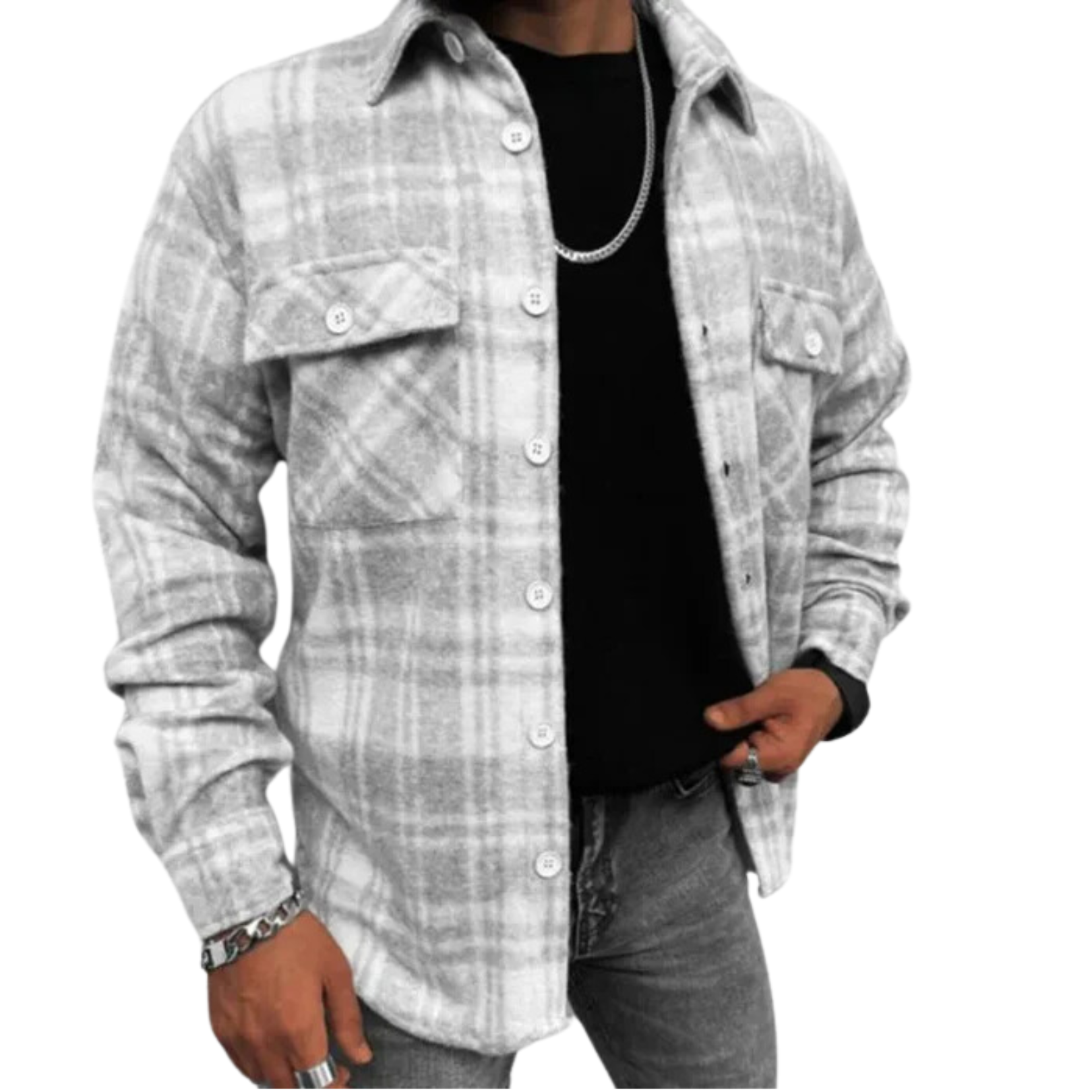 Men’s Checked Casual Shirt | Lightweight