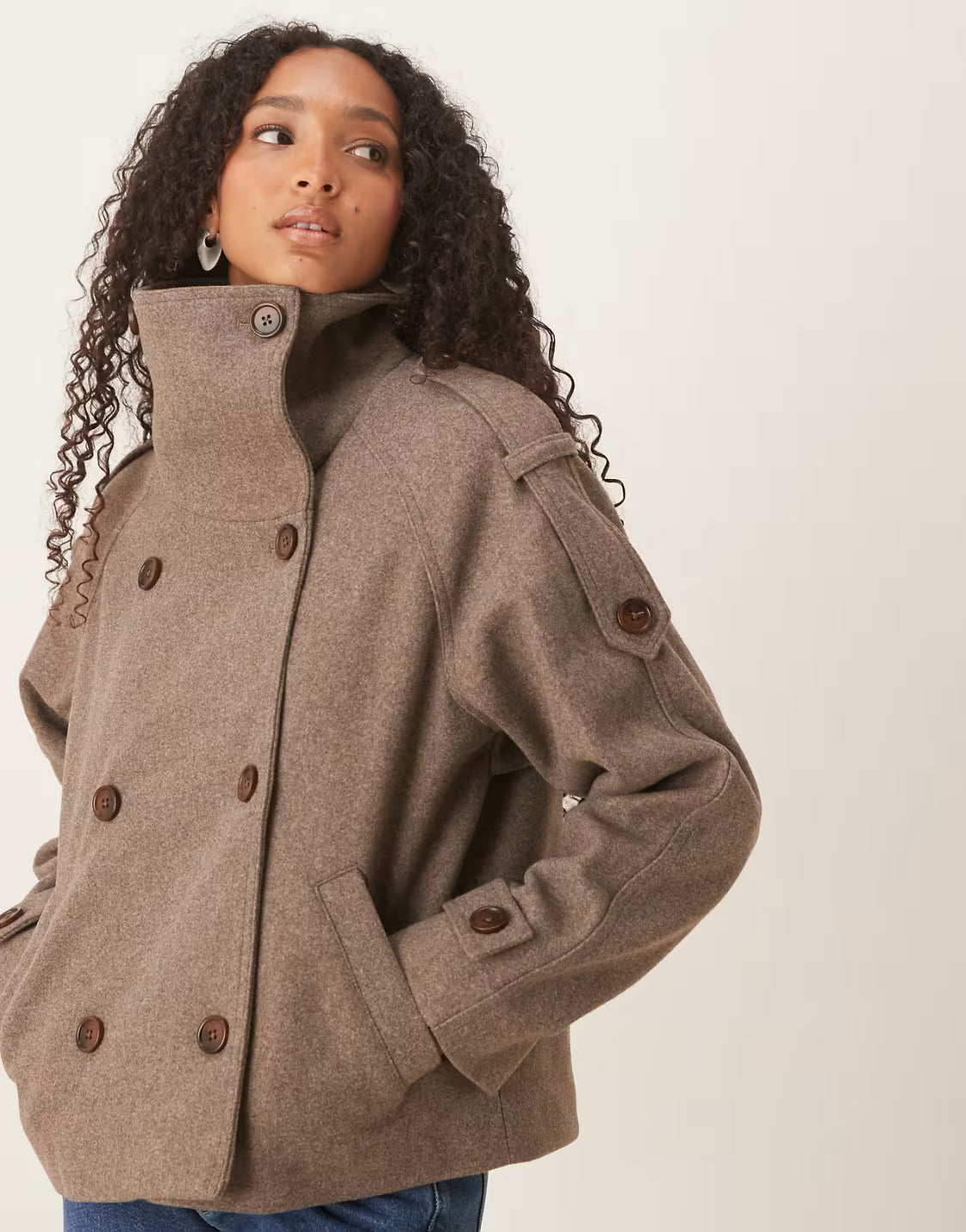 Women’s Wool Blend Winter Jacket