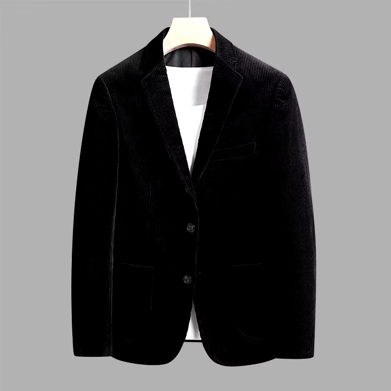 Men's Ribbed Fabric Blazer 9G3H1M