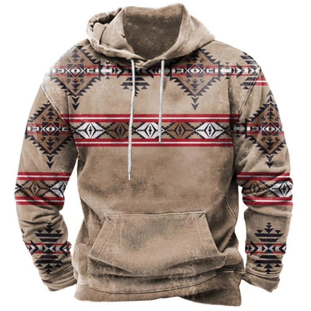 Men’s Tribal Hoodie | Longline