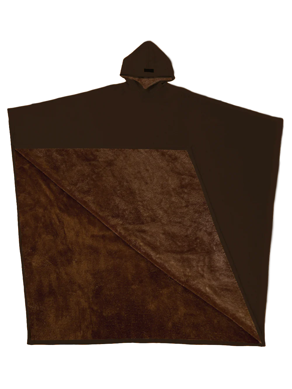 Unisex Fleece Hooded Blanket for Winter