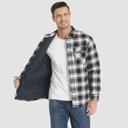 Men's Checkered Jacket 4Y6M3J