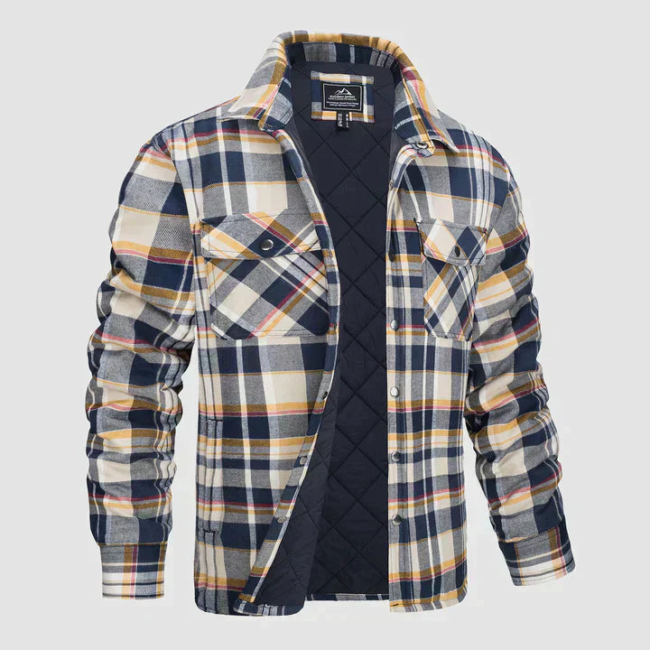 Men's Checkered Jacket 4Y6M3J