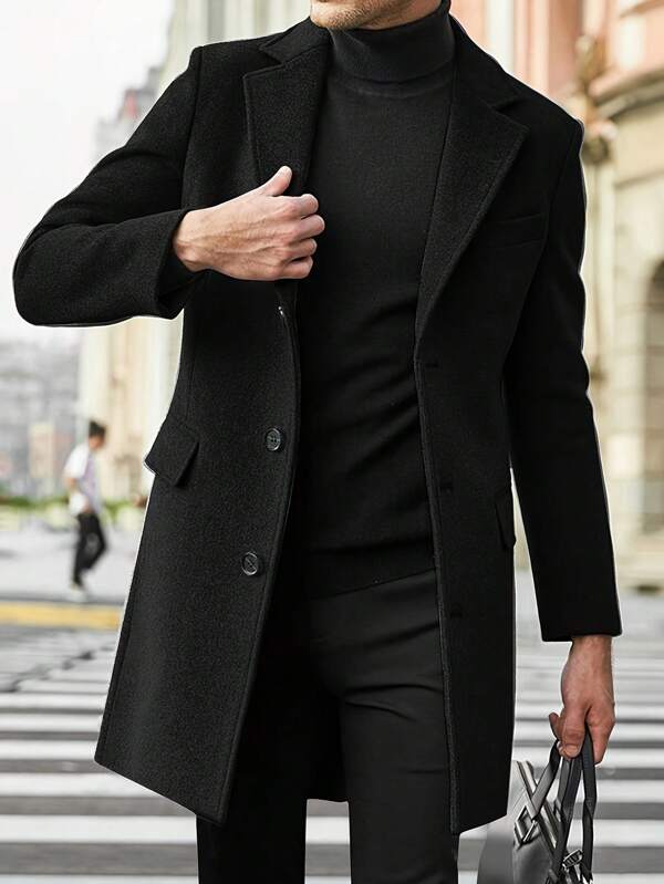 Men’s Trench Overcoat | Winter