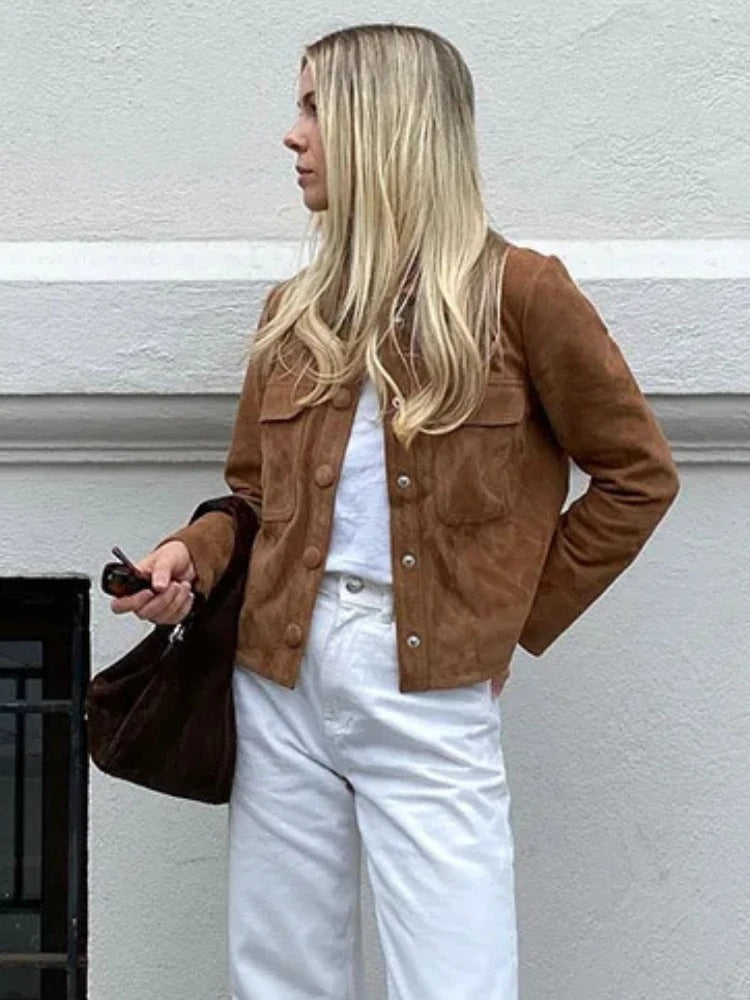 Women’s Leather Jacket for Winter