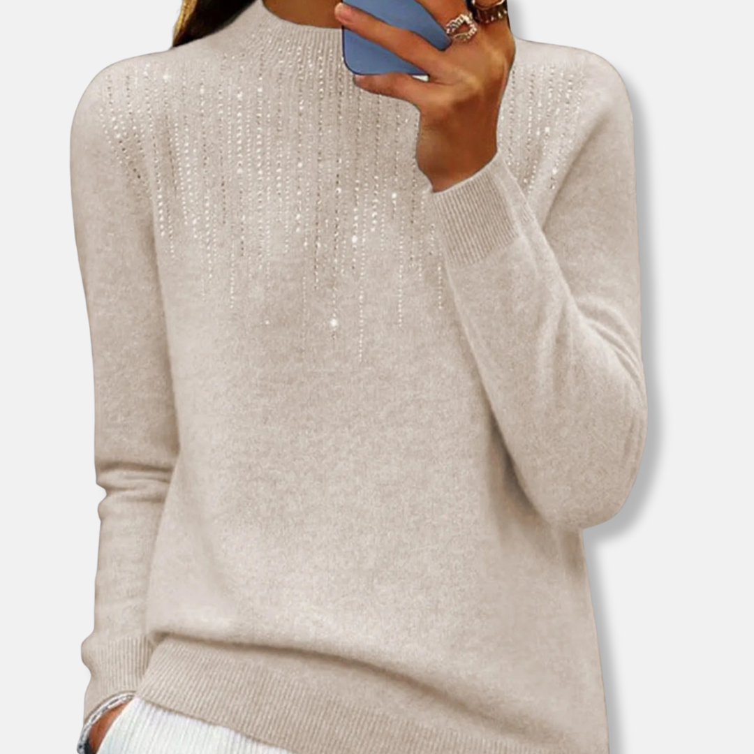 Women's Wool Knit Jumper for Winter