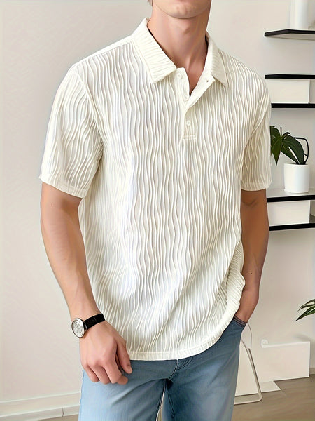 Men's Casual Short Sleeve Golf Shirt