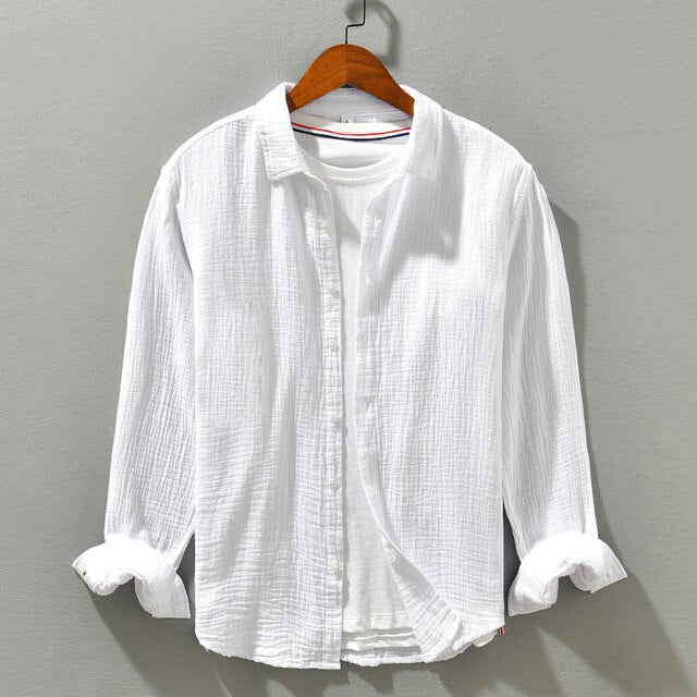Men's Casual Cotton Shirt | Oversized