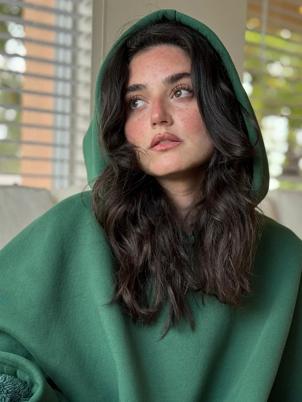 Unisex Fleece Hooded Blanket for Winter