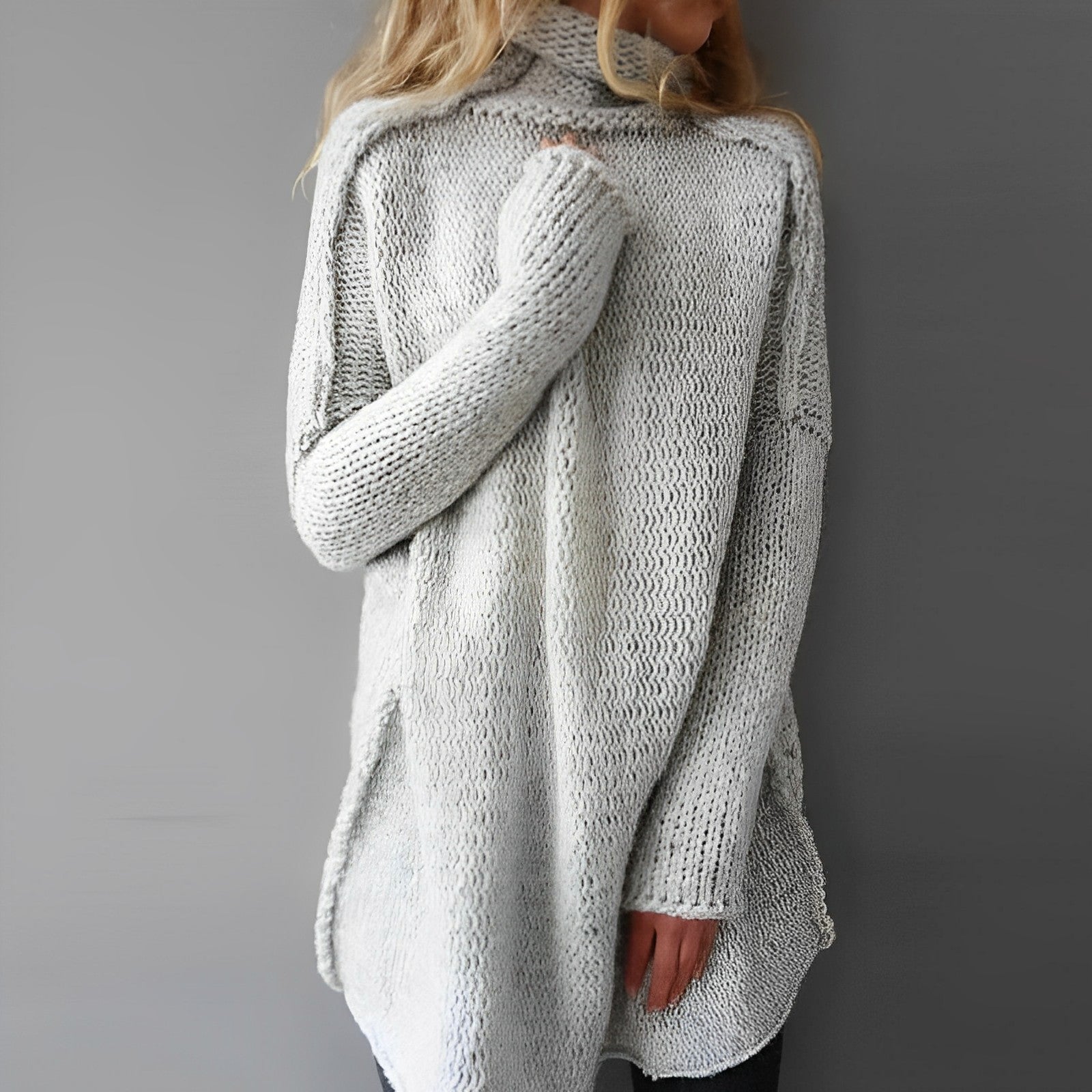 Women's Winter Knitted Jumper Dress