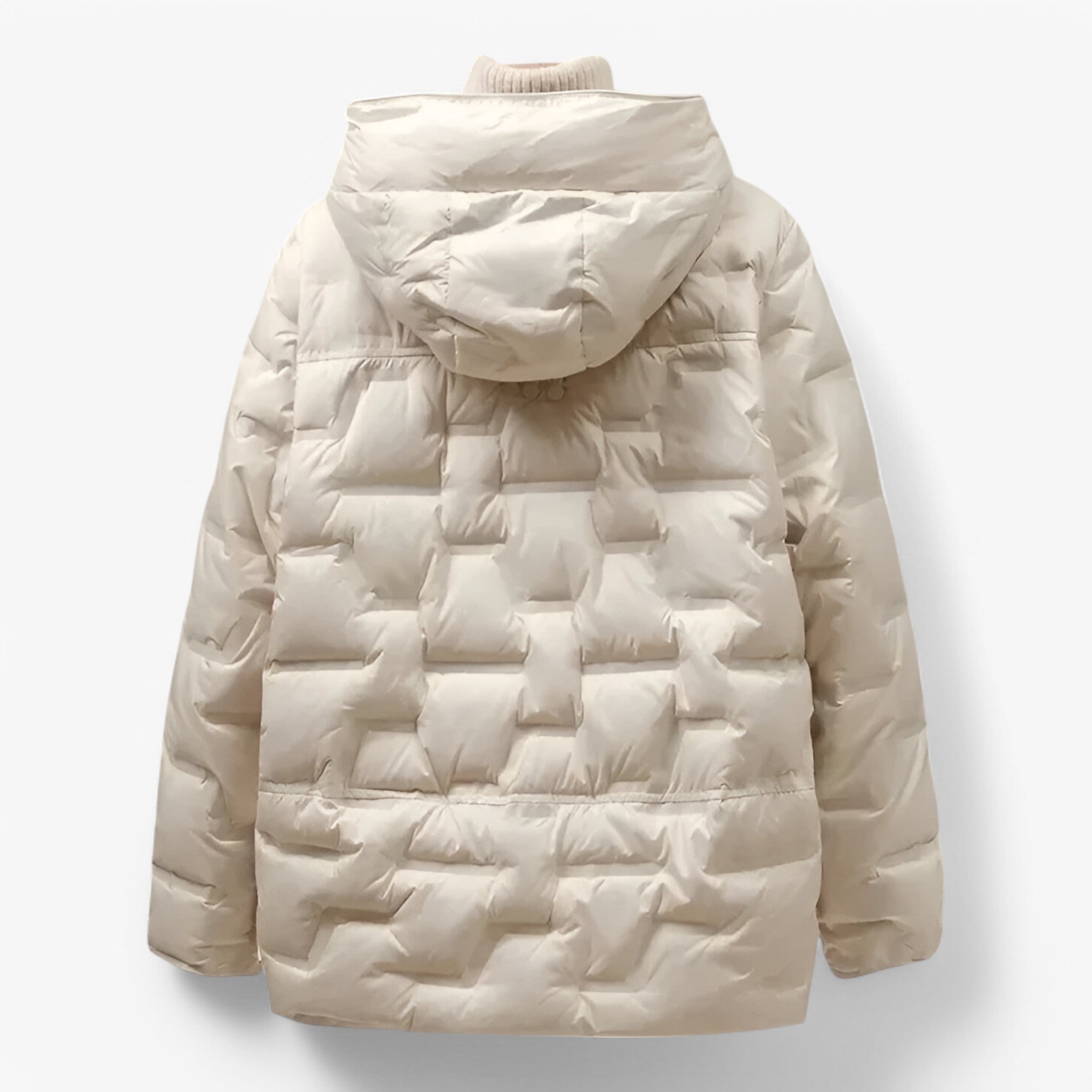 Women’s Down Puffer Jacket with Hood for Winter