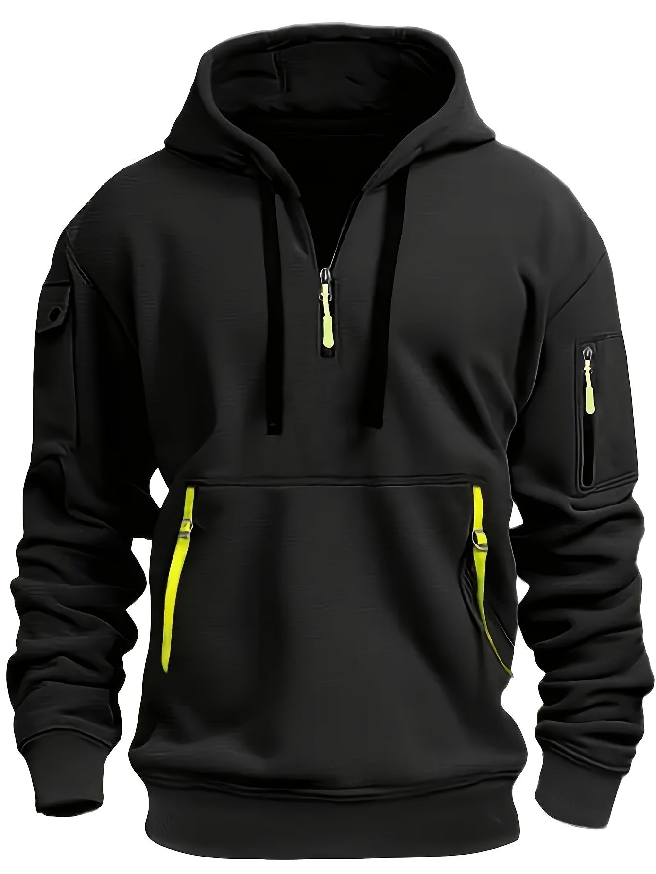 Men's Sturdy Outdoor Zip Hoodie 4X8J3M